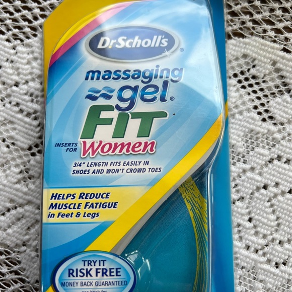 Dr. Scholl’s 🆕 massaging gel Fit shoe inserts for Women, 1 pair size 6-10 - Picture 2 of 4